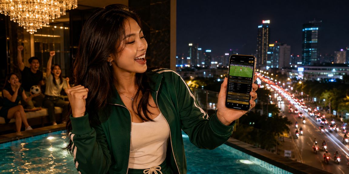 Người dùng trải nghiệm ứng dụng casino trên điện thoại tại TP Hồ Chí Minh